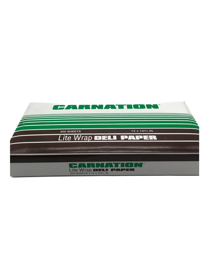 27895 - Carnati Deli Paper Waxed Paper - 500 Sheets - Box:  - Loc: Q4