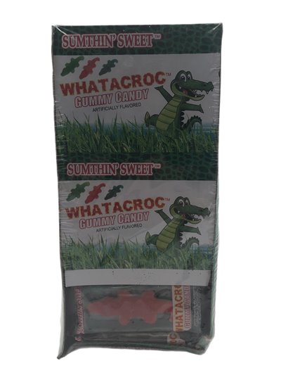 27906 - Sumthin' Sweet Whatacroc Gummy Candy - 60ct - Box:  - Loc: L11
