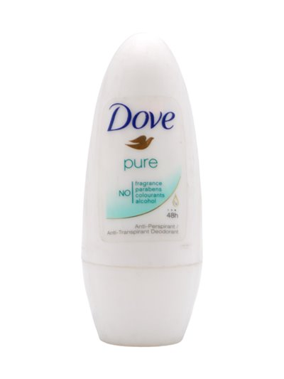 27909 - Dove Deodorant Roll On, Pure - 50ml - Box:  - Loc: 31M