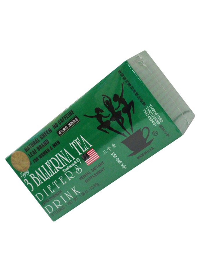 8939 - 3 Ballerina Tea - 18 Bags - Box:  - Loc: R7