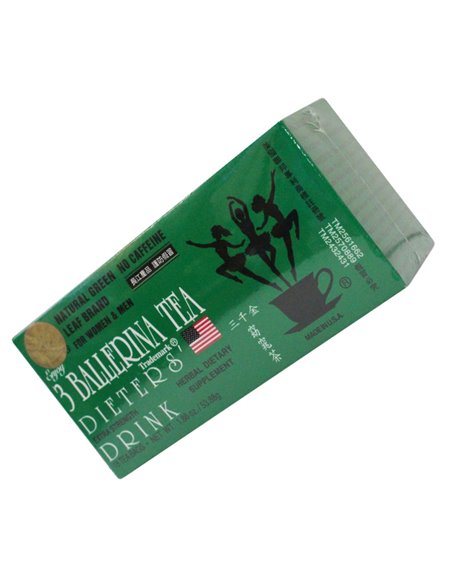 8939 - 3 Ballerina Tea - 18 Bags - Box:  - Loc: R7
