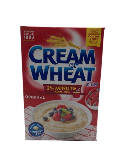 27953 - Cream Of Wheat Hot Cereal - 28 Oz/( Case of 12 ) - Box:  - Loc: H10