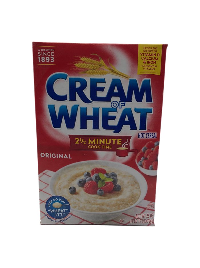 27953 - Cream Of Wheat Hot Cereal - 28 Oz/( Case of 12 ) - Box:  - Loc: H10