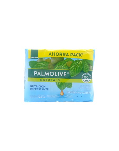 29537 - Palmolive Menta & Eucalypto - 120g (Pack Of 4) - Box:  - Loc: K6