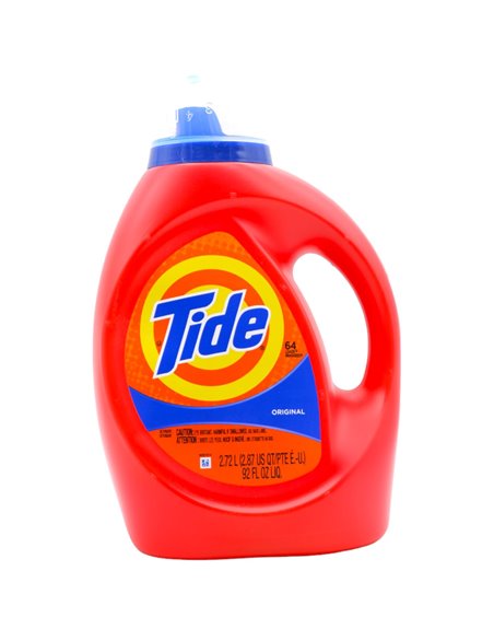28015 - Tide Liquid Detergent, Original - 92 fl. oz. (Case of 4) - Box:  - Loc: C4