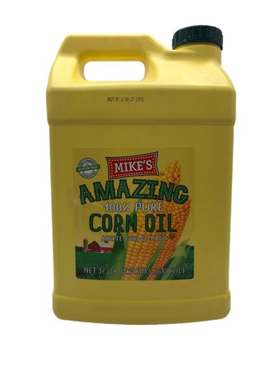 28021 - Mike's Amazing 100% Corn Oil - 2.3 Gallon - Box:  - Loc: H9