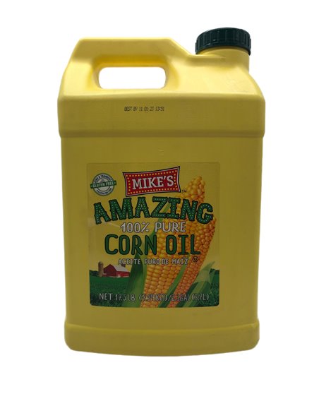 28021 - Mike's Amazing 100% Corn Oil - 2.3 Gallon - Box:  - Loc: H9