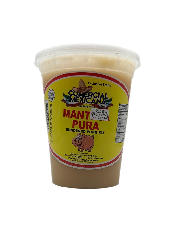28070 - Comercial Mexicana. Manteca Pura - 12/25.92 oz. - Box:  - Loc: 1