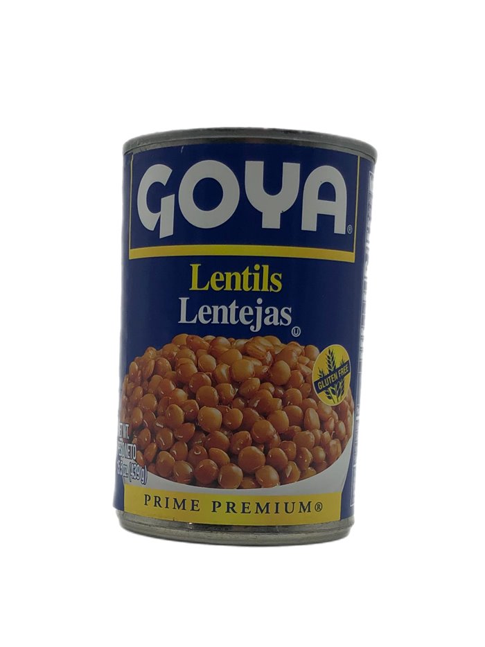 28082 - Goya Lentils Beans - 15.5 oz. (Pack of 24) - Box:  - Loc: G11