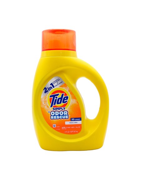 28113 - Tide Liquid Detergent, Fresh Linen - 31 fl. oz. (Case of 6) - Box:  - Loc: C3