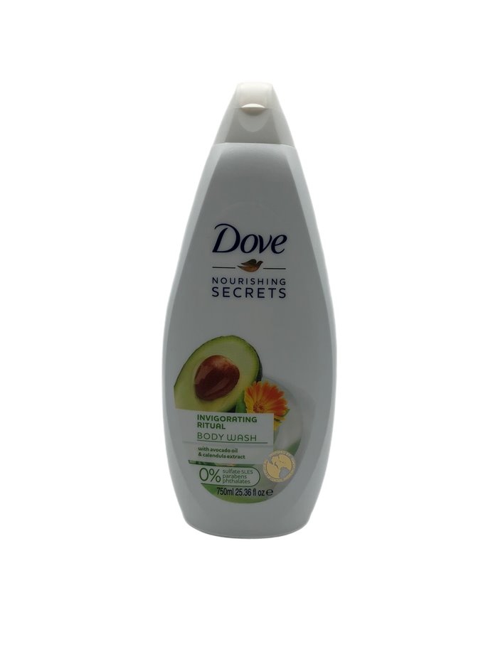 28141 - Dove Body Wash, Invigorating Ritual - 750ml. (Case of 12) - Box:  - Loc: 