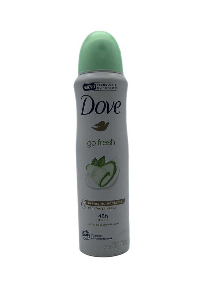 28159 - Dove Deodorant Spray, Go Fresh Cucumber & Green Tea - 150ml - Box:  - Loc: K8