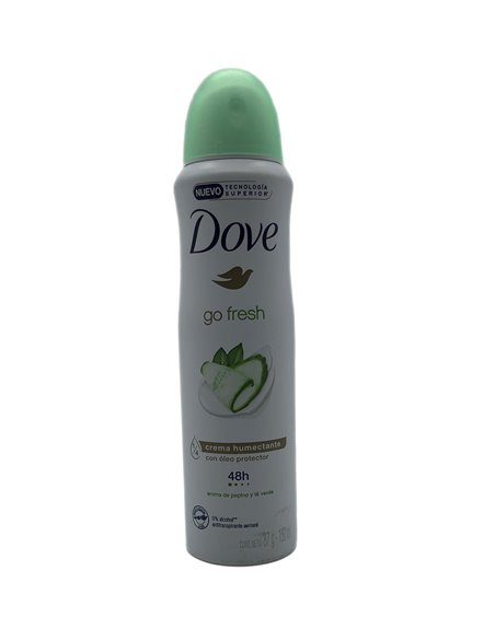 28159 - Dove Deodorant Spray, Go Fresh Cucumber & Green Tea - 150ml - Box:  - Loc: K8