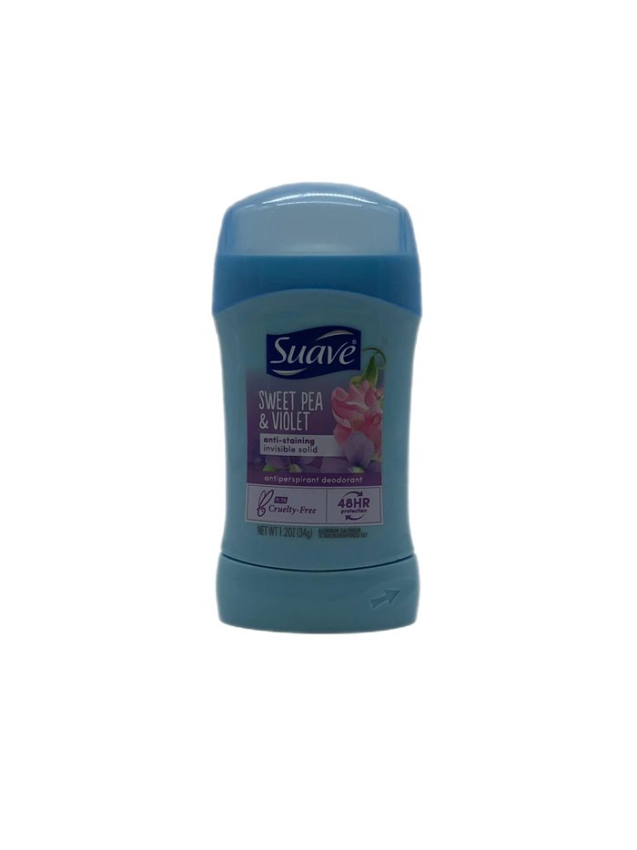 28168 - Suave Deodorant, Sweet Pea & Violet - 1.2 oz. - Box:  - Loc: K7