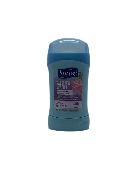 28168 - Suave Deodorant, Sweet Pea & Violet - 1.2 oz. - Box:  - Loc: K7