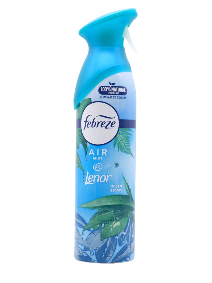 28175 - Febreze Air Spray Mist Lenor Ocean Escape - 300ml. (Case of 6) - Box:  - Loc: I6