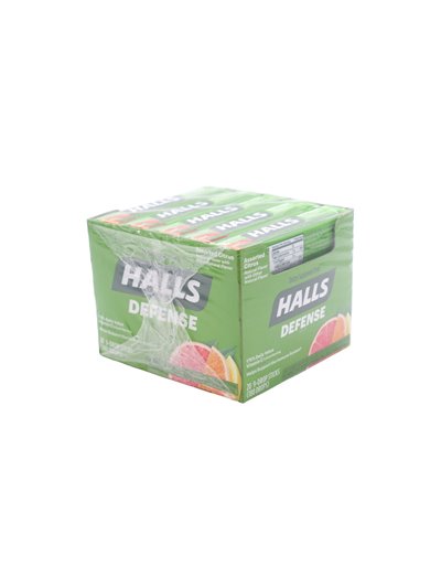 28188 - Halls Citrux Vitamin C 20/9pc - Box:  - Loc: N1