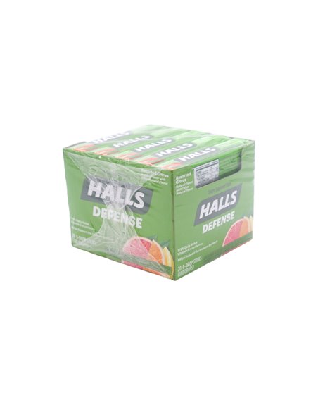 28188 - Halls Citrux Vitamin C 20/9pc - Box:  - Loc: N1