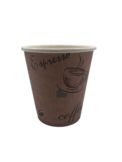 28209 - Paper Coffee Cups (Brown), 10 oz. - 1000 ct. M.D.Cup - Box:  - Loc: Q4