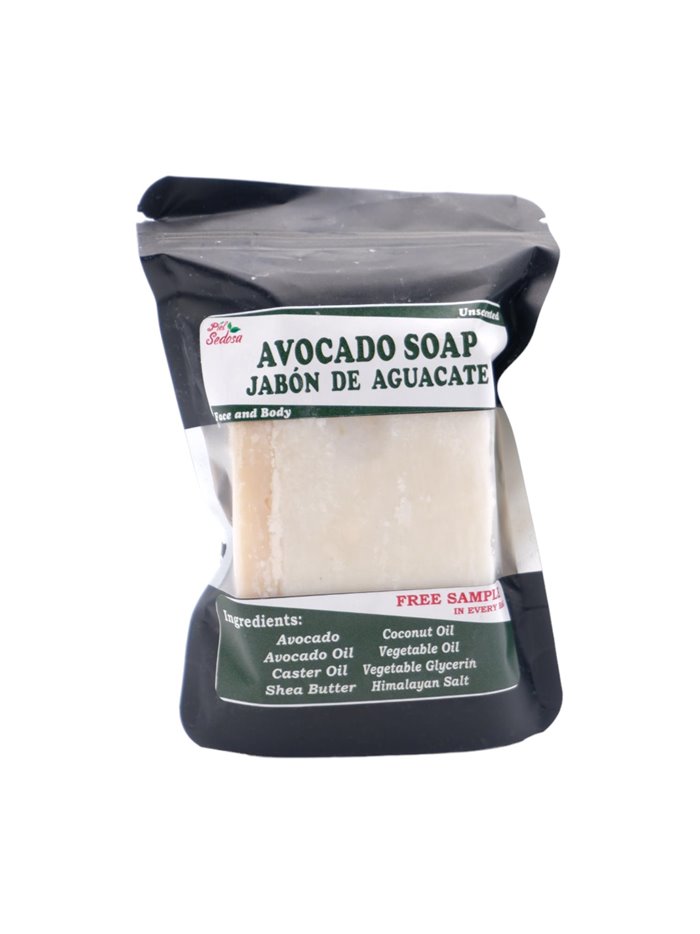 29753 - Piel Sedosa. Jabon De Agucate Unscented. (Avocado Soap) - 4.5 oz. - Box:  - Loc: G3