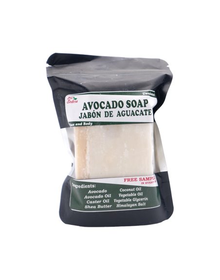29753 - Piel Sedosa. Jabon De Agucate Unscented. (Avocado Soap) - 4.5 oz. - Box:  - Loc: G3