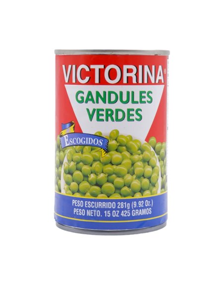 29781 - Victorina Gandules Verdes - 15oz. (Case of 24) - Box:  - Loc: G13