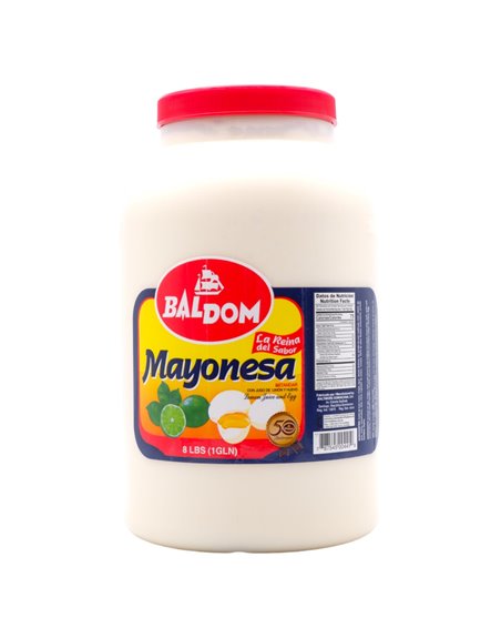 28251 - Baldom Mayonesa Real - 128oz. (Case of 4) - Box:  - Loc: H10