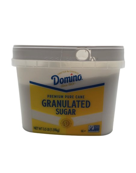 28255 - Domino Premium Cane Granulated Sugar - 3.50lb. (Case of 6) - Box:  - Loc: H2