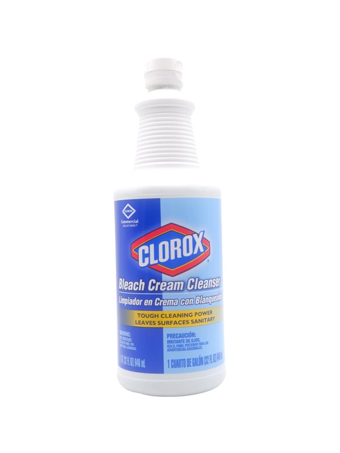 29824 - Clorox Bleach Cream Cleanser - 32 fl. oz. (Case of 8) - Box:  - Loc: B6