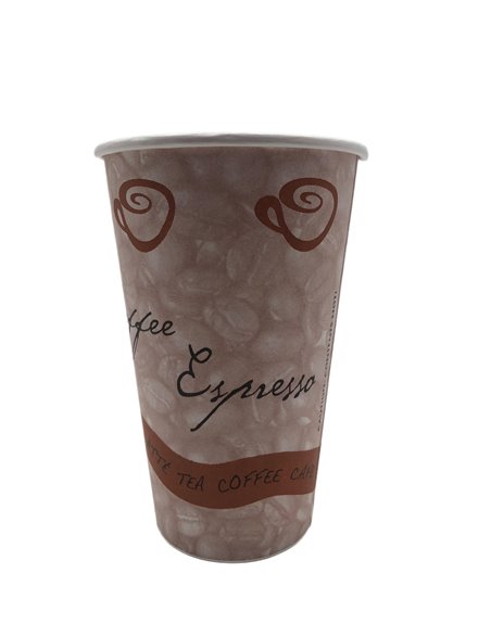 28269 - StanPac Paper Coffee Cups, 16 oz. - 1000 ct - Box:  - Loc: R6