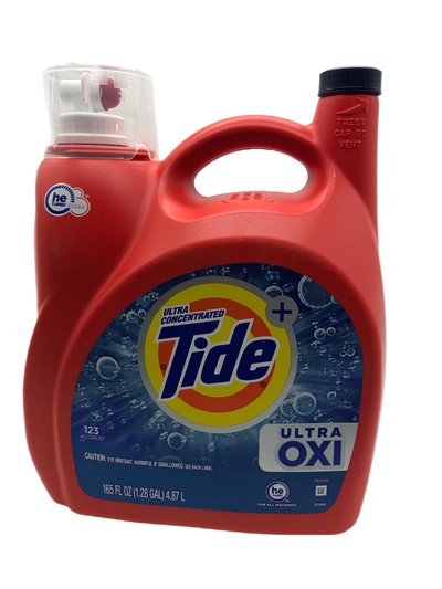 28277 - Tide Liquid Detergent, HE Ultra Oxi  - 165 fl. oz. (Case of 4) - Box:  - Loc: C6