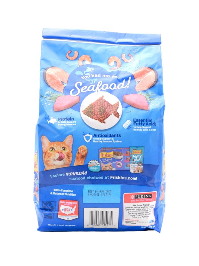 28278 - Friskies SeaFood Sensation 4/3.15 lb - Box:  - Loc: 
