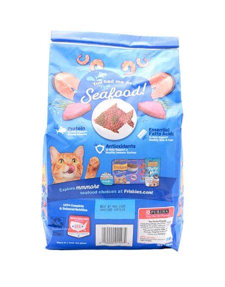 28278 - Friskies SeaFood Sensation 4/3.15 lb - Box:  - Loc: 
