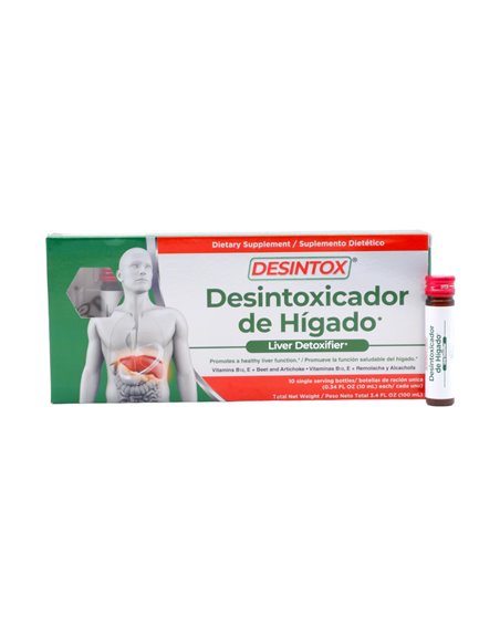 29862 - PH Desintox  Desintoxicador Del Higado - 10Vx10ml - Box:  - Loc: K1