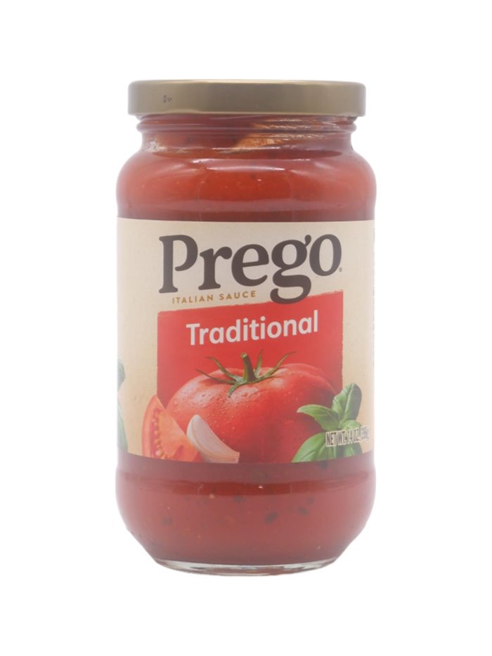29874 - Prego Traditional Pasta Sauce - 14oz. (Case of 12) - Box:  - Loc: G8