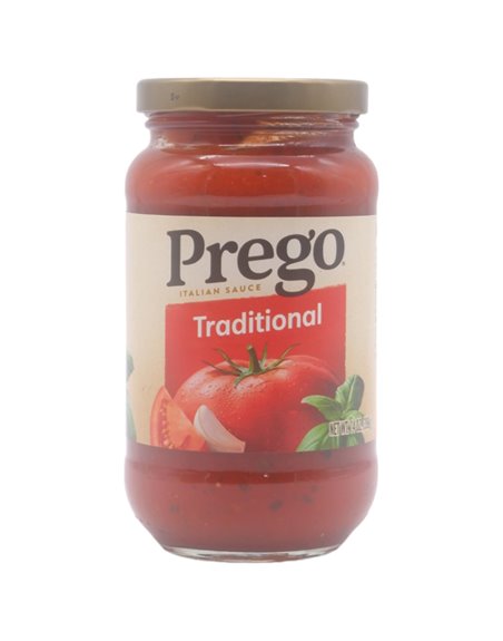 29874 - Prego Traditional Pasta Sauce - 14oz. (Case of 12) - Box:  - Loc: G8