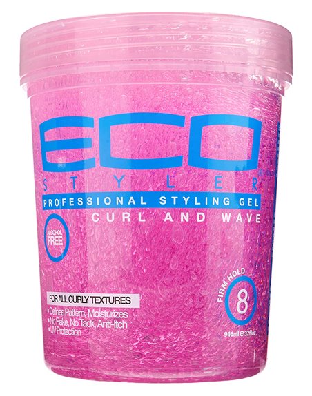 7829 - Eco Styling Gel Pink - 32 oz. - Box:  - Loc: K10