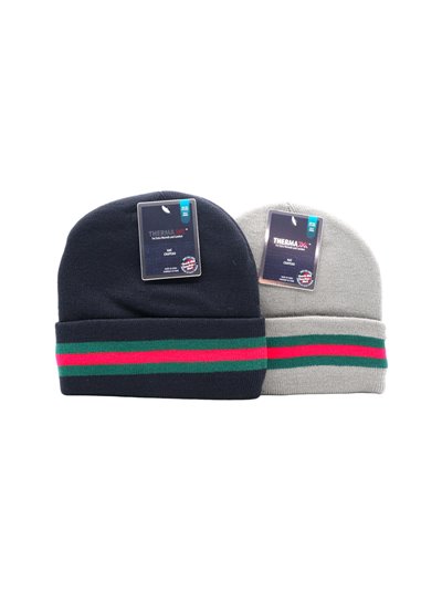 29979 - Thermaxx B Hat  Red Green w/f  10053 - Box:  - Loc: Q2