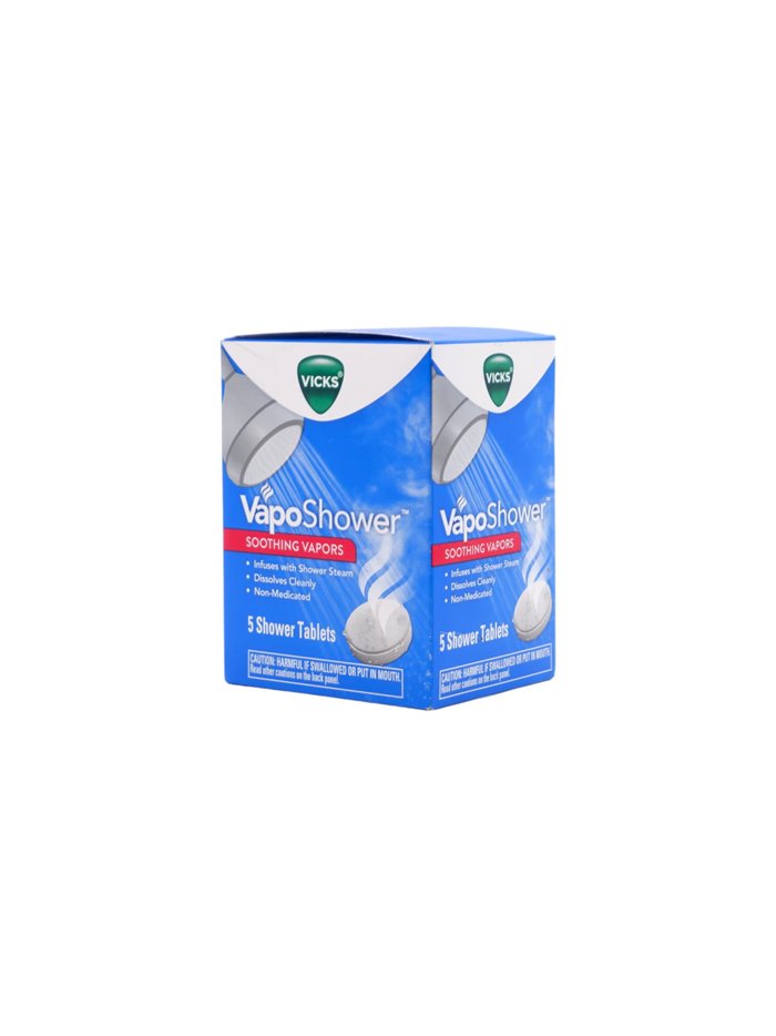 28461 - Vicks VapoShower (Soothing Vapor)- 5 Tabs - Box:  - Loc: J0