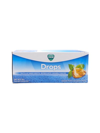 28489 - Vick Drops Mint 24 / 5 Pills - Box:  - Loc: 