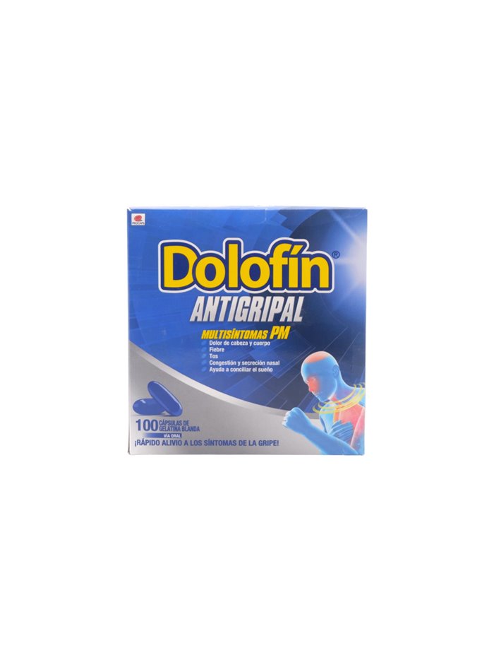 28491 - Dolofin Antigripal Multisintomas  PM 100 ct - Box:  - Loc: K5