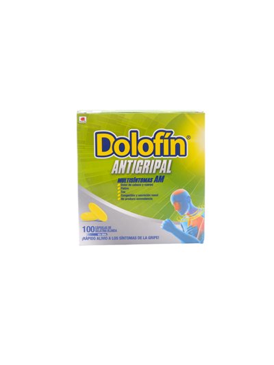 28492 - Dolofin Antigripal Multisintomas  AM 100 ct - Box:  - Loc: K5