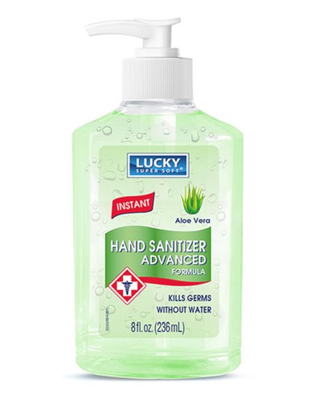 9271 - Hand Sanitizer, Aloe Vera - 8 fl. oz. - Box:  - Loc: F2