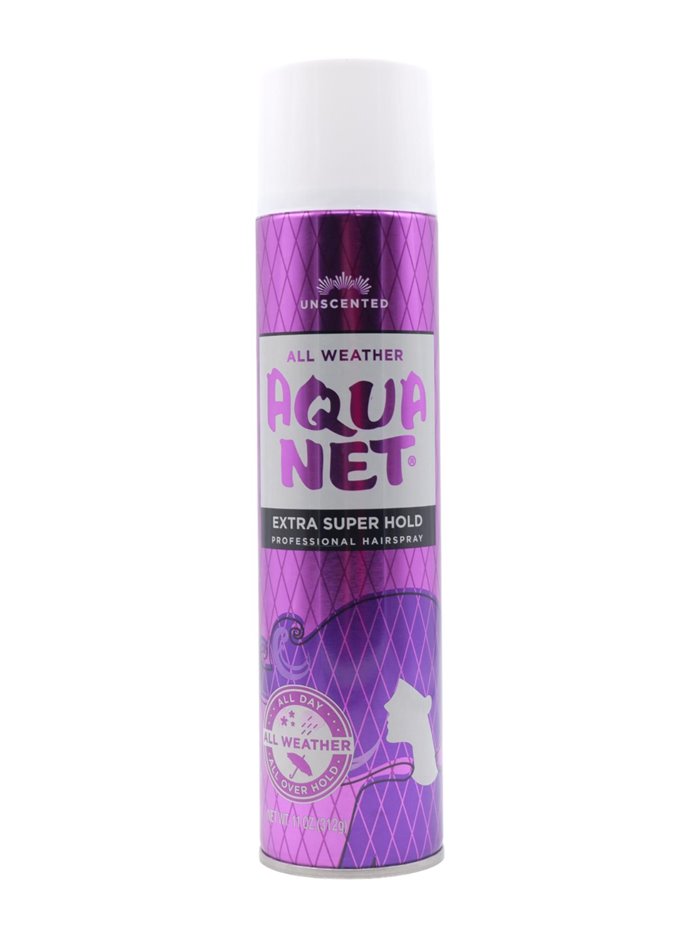 28514 - Aqua Net Extra Super Hold, Unscented - 11 oz. (Purple). No. 99060011.5 - Box:  - Loc: K11