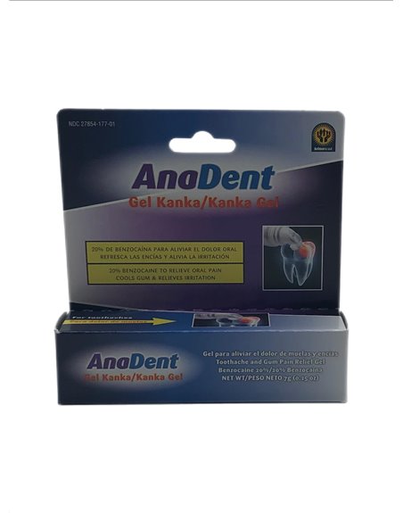 28520 - AnaDent Gel Kanka Adult Gel  - 7g - Box:  - Loc: K-1