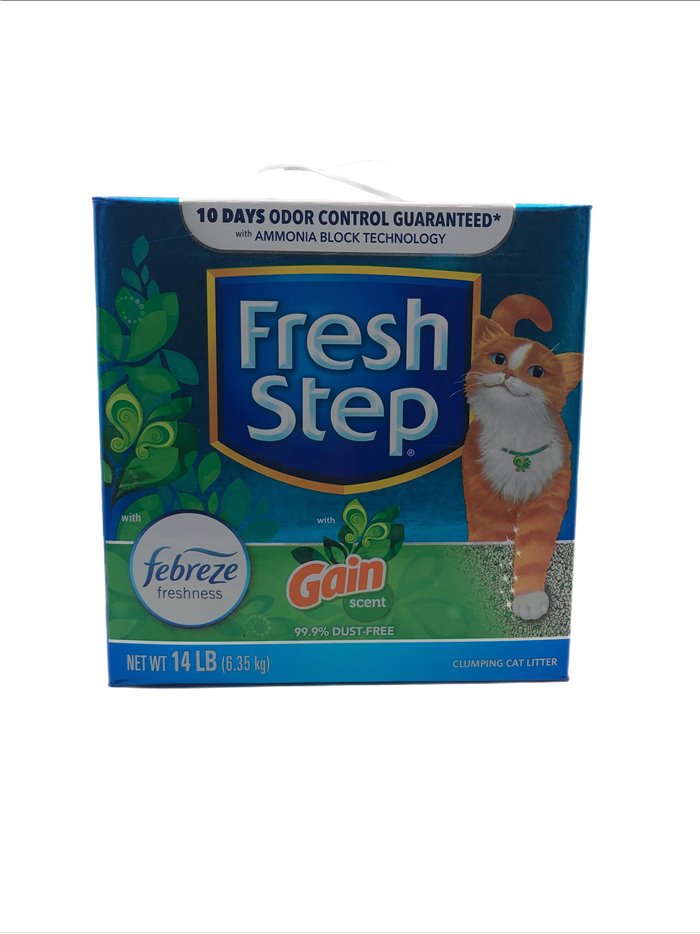 28524 - Fresh Step Giant Extreme Clay Cat Litter (Box), 14 Lb - (Pack of 3). No. FSGS14 - Box:  - Loc: S2