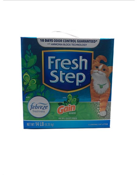 28524 - Fresh Step Giant Extreme Clay Cat Litter (Box), 14 Lb - (Pack of 3). No. FSGS14 - Box:  - Loc: S2