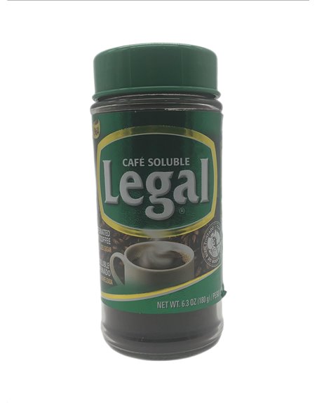 28558 - Café Soluble Legal Decafeinado - 6.3 oz. (6 Pack) - Box:  - Loc: G5