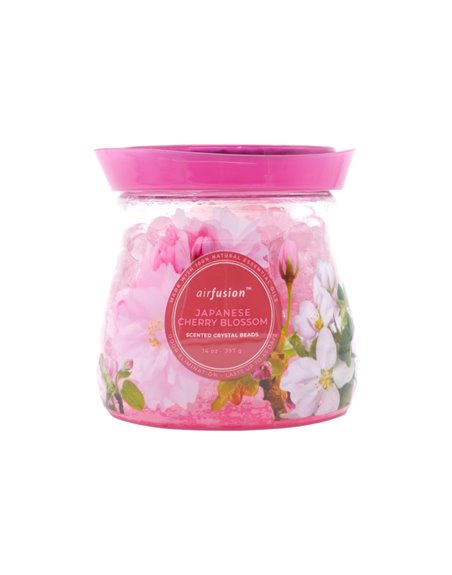 28563 - Crystal Beads Air Freshener, Japanese Cherry Blossom  - 14 oz. (Case of 12) - Box:  - Loc: I5