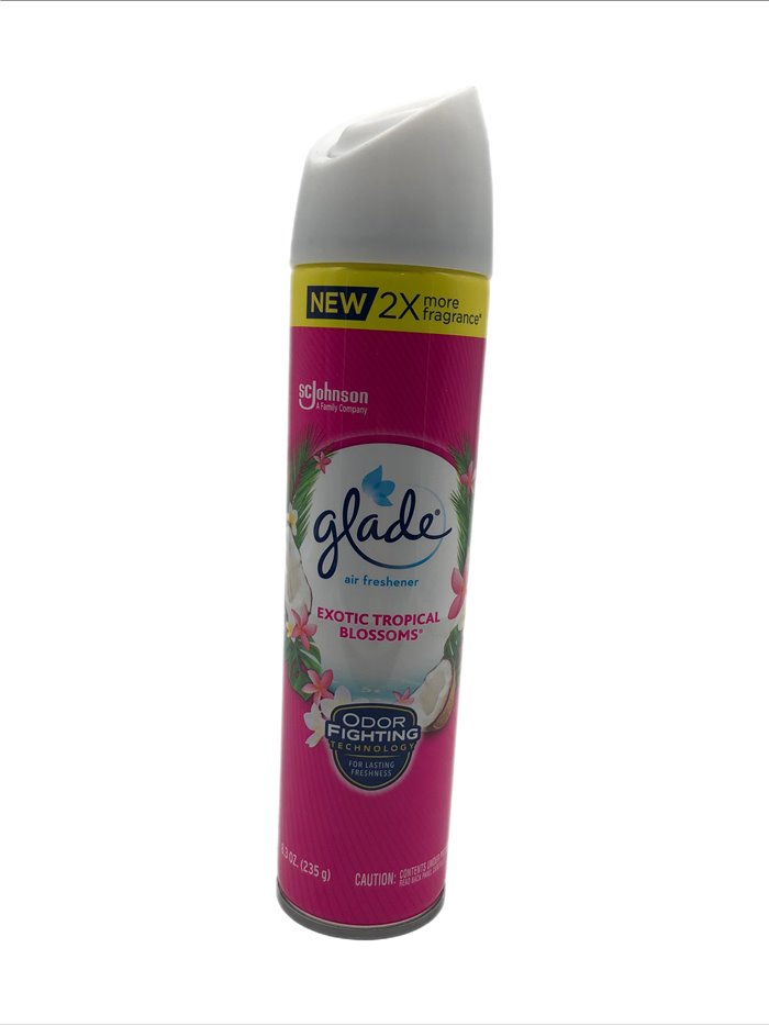 28571 - Glade Spray, Tropical Blossoms - 8oz. (Case of 6) - Box:  - Loc: I7